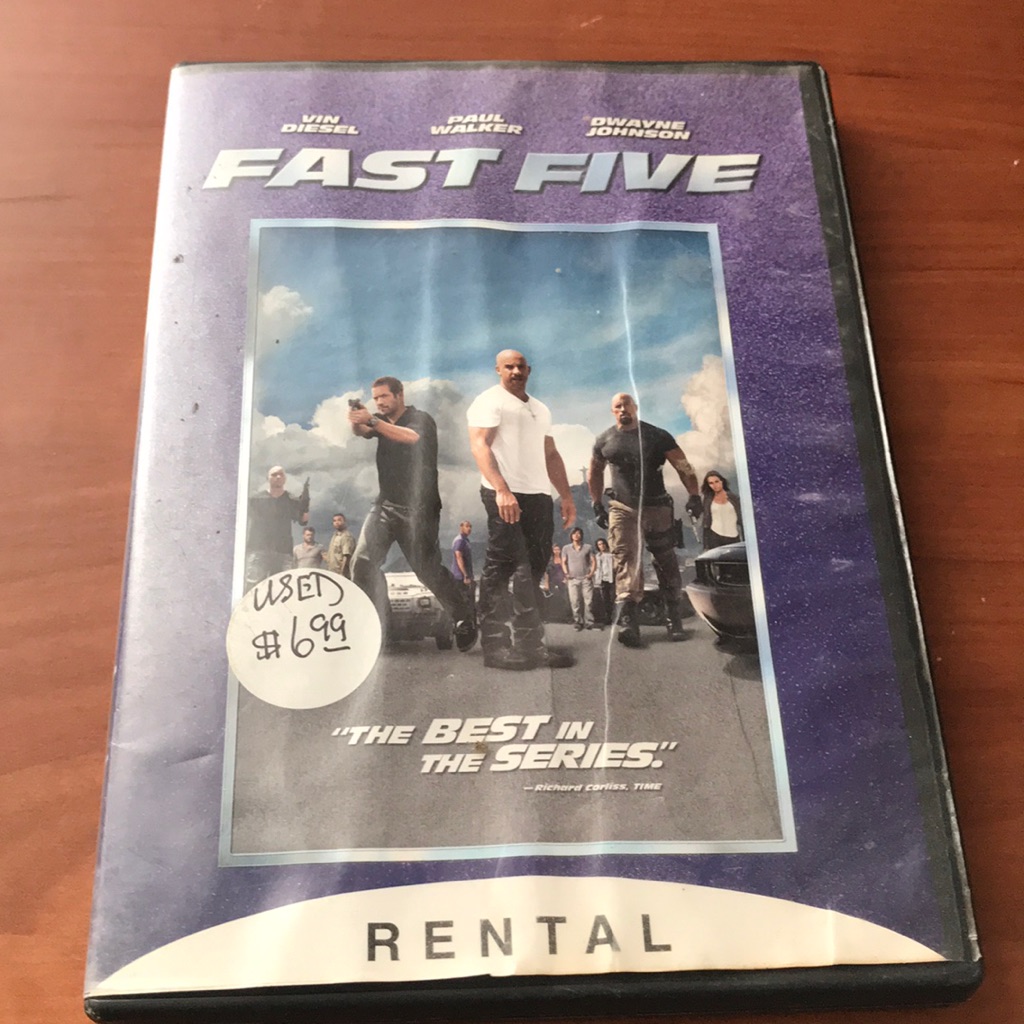Fast Five Dvd